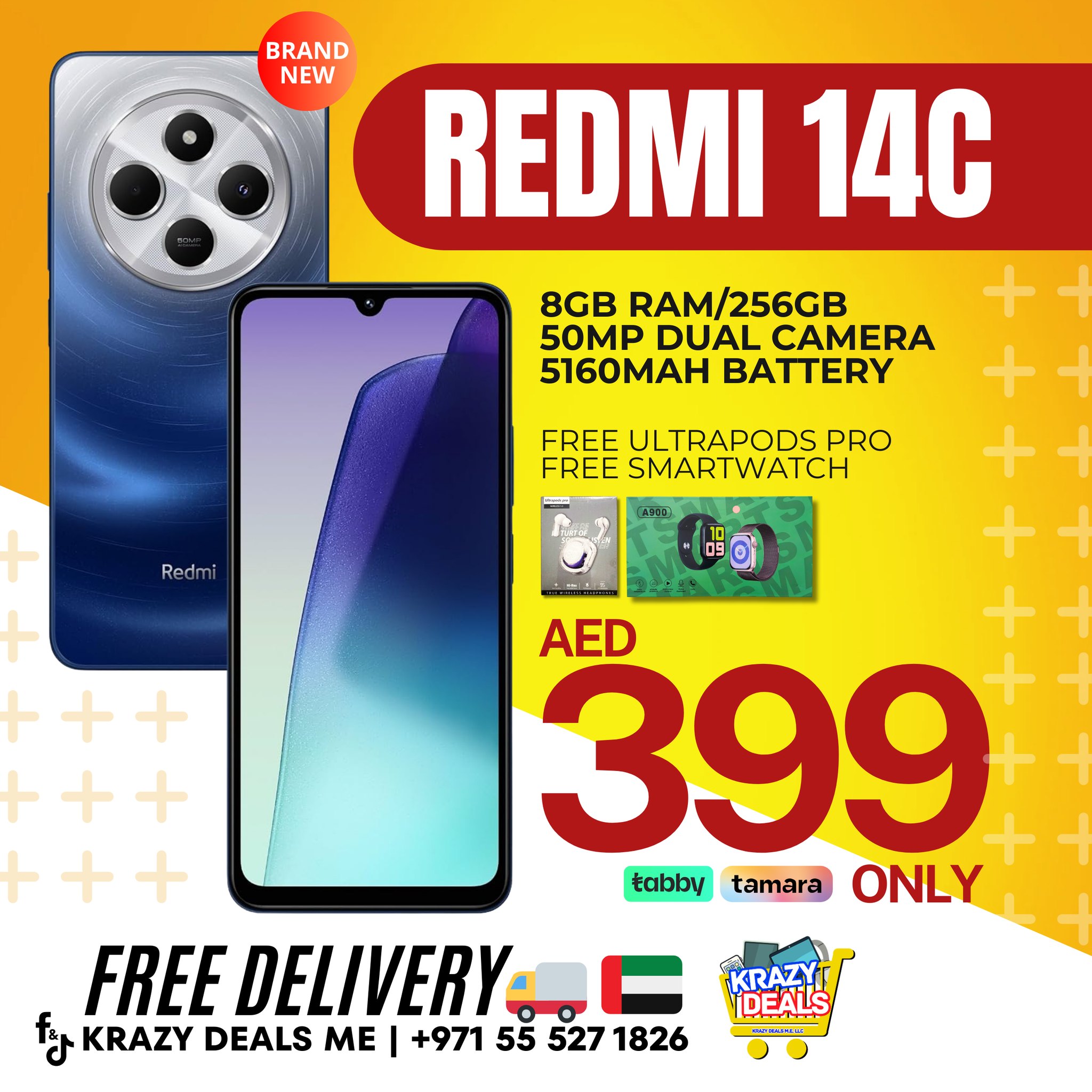 REDMI 14C + FREEBIES